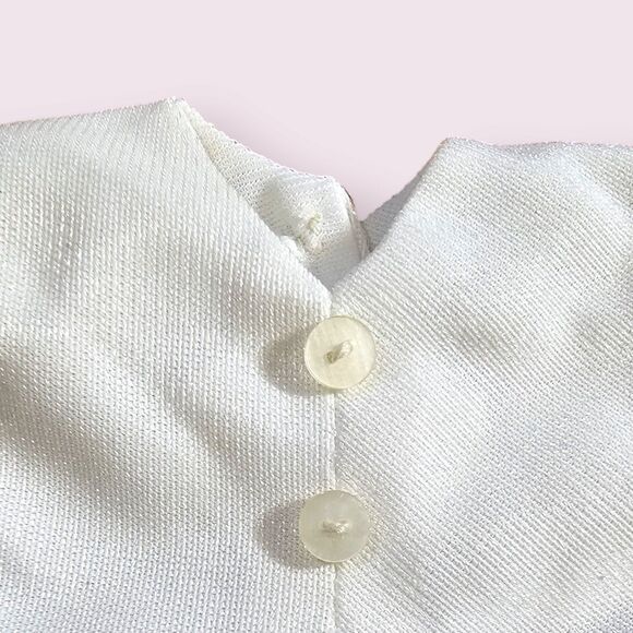 Vintage Barbie white Blouse - Picture 4 of 4